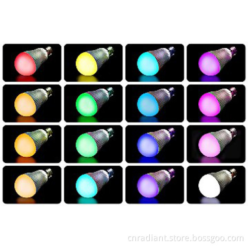 E27/B22 RGB LED Colour Lights,Remote control,5W,CE certificate